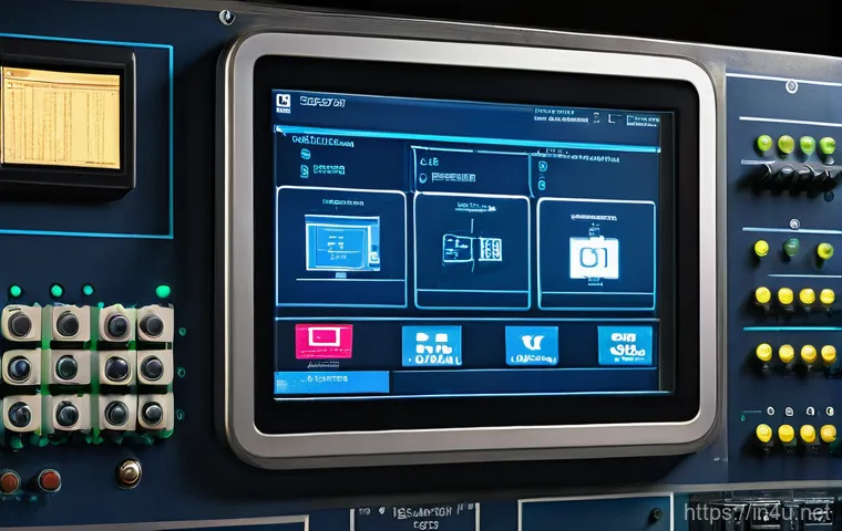 SCADA 시스템 침투 테스트 방법론과 도구 - **"A cybersecurity expert, diligently focused, is seated in a modern, clean industrial control room....