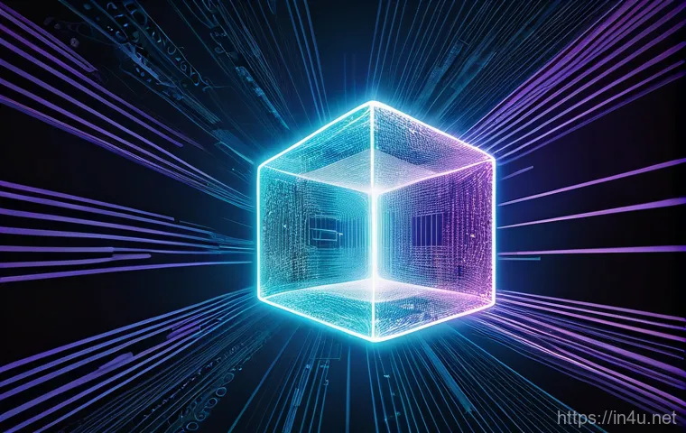블록체인 컨센서스 알고리즘 공격 시뮬레이션 - Image Prompt 1: The Digital Guardian of Blockchain Consensus**