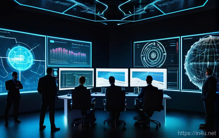 멀웨어 샌드박스 회피 기법 탐지 연구 - **Image Prompt 1: The Observant Malware in a Sandbox**
    A highly stylized, almost sentient-lookin...