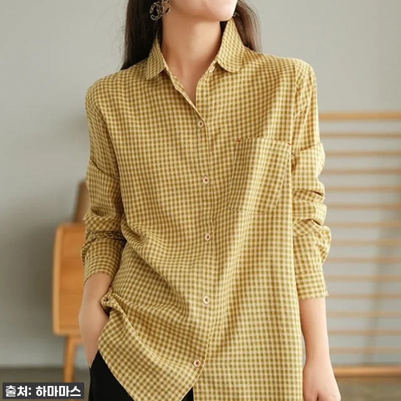 찐후기! 하마마스 사계절 순면 셔츠 블라우스 7종, 4050 여성이라면 이 가격에 꼭 쟁여야 할 필수템! 10 찐후기! 하마마스 사계절 순면 셔츠 관련 이미지 1