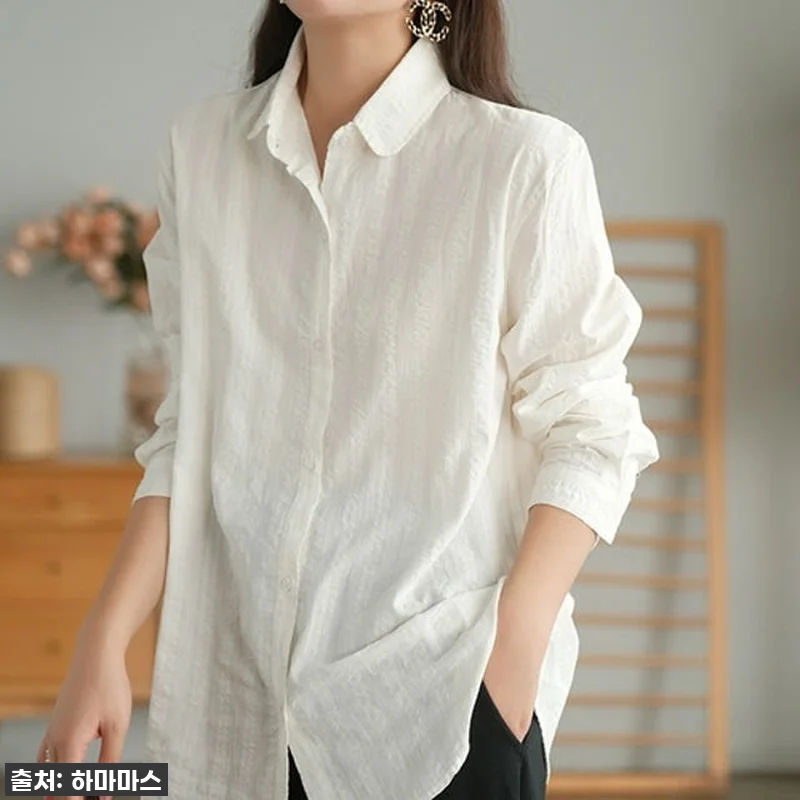 찐후기! 하마마스 사계절 순면 셔츠 블라우스 7종, 4050 여성이라면 이 가격에 꼭 쟁여야 할 필수템! 11 찐후기! 하마마스 사계절 순면 셔츠 관련 이미지 2