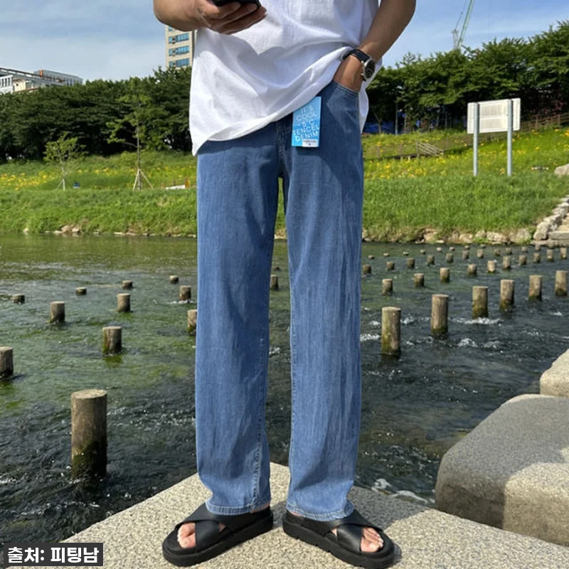 이거 진짜 물건이네! 🌊 여름 찐-남성 필수템, 브래드 아이스 쿨 와이드 데님 팬츠 솔직 후기! 16 이거 진짜 물건이네! 🌊 여름 찐-남 관련 이미지 4