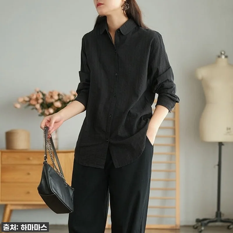 찐후기! 하마마스 사계절 순면 셔츠 블라우스 7종, 4050 여성이라면 이 가격에 꼭 쟁여야 할 필수템! 14 찐후기! 하마마스 사계절 순면 셔츠 관련 이미지 5