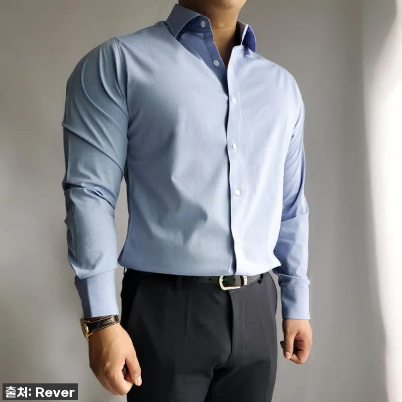 남자 머슬핏 셔츠 와이셔츠 찐후기! 관련 이미지 7