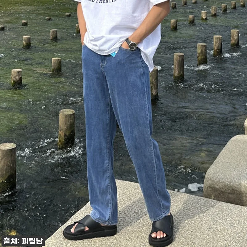 이거 진짜 물건이네! 🌊 여름 찐-남성 필수템, 브래드 아이스 쿨 와이드 데님 팬츠 솔직 후기! 19 이거 진짜 물건이네! 🌊 여름 찐-남 관련 이미지 7