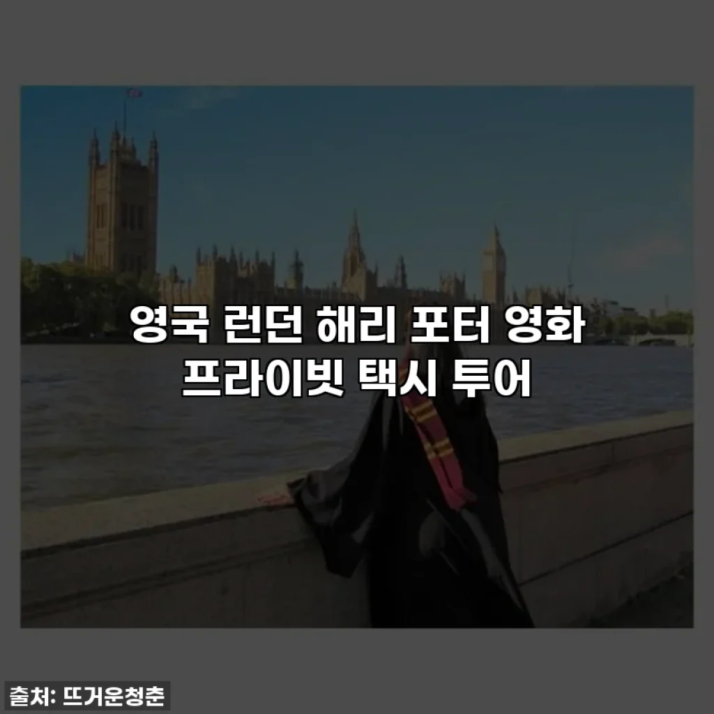 영국 런던 해리 포터 영화 프라이빗 택시 투어