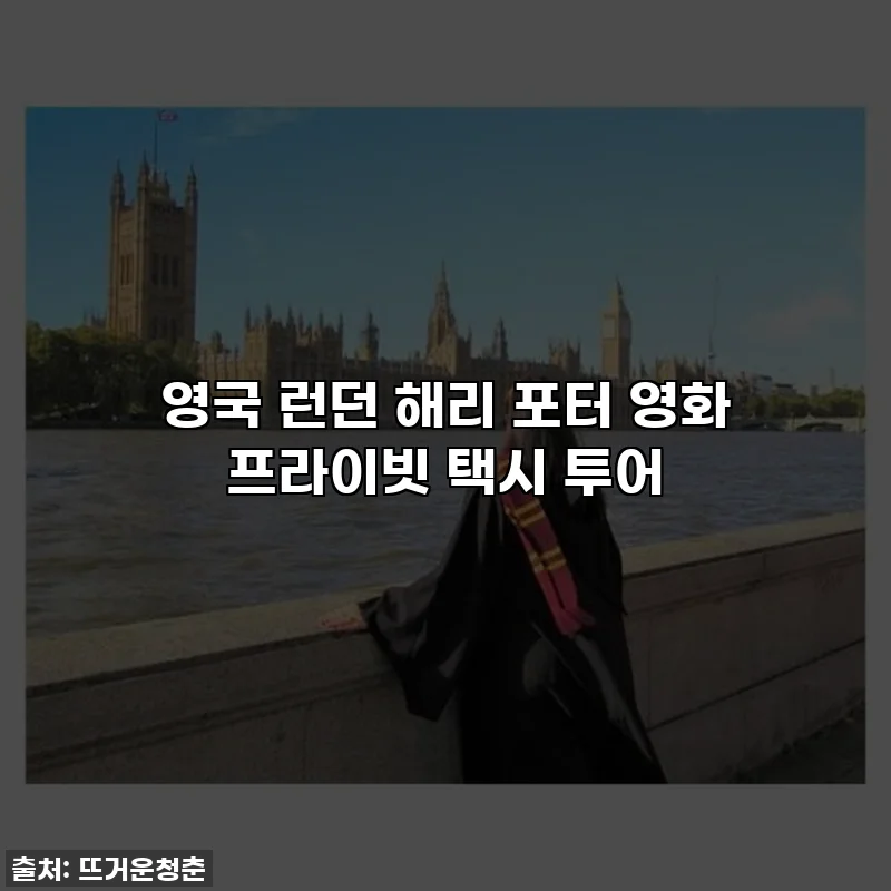 영국 런던 해리 포터 영화 프라이빗 택시 투어