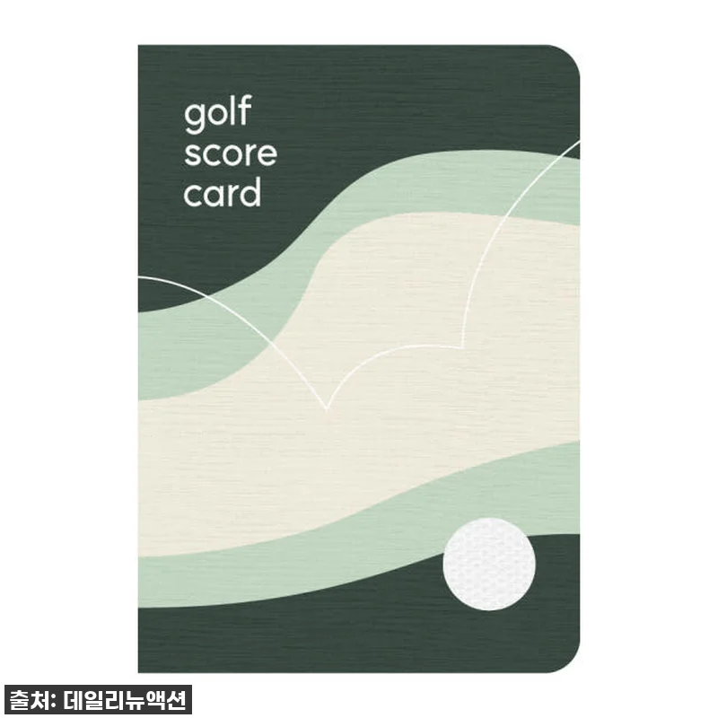 DNA 골프 스코어 카드 수첩, 이 관련 이미지 1