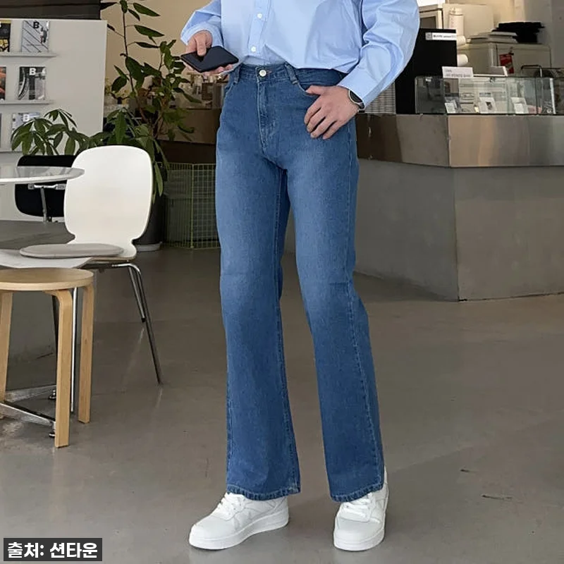 이슈템 등극! '남자 부츠컷 청 스판 관련 이미지 1