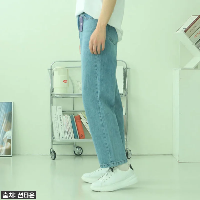 요즘 대세! 남자 와이드 청바지, 직 관련 이미지 1