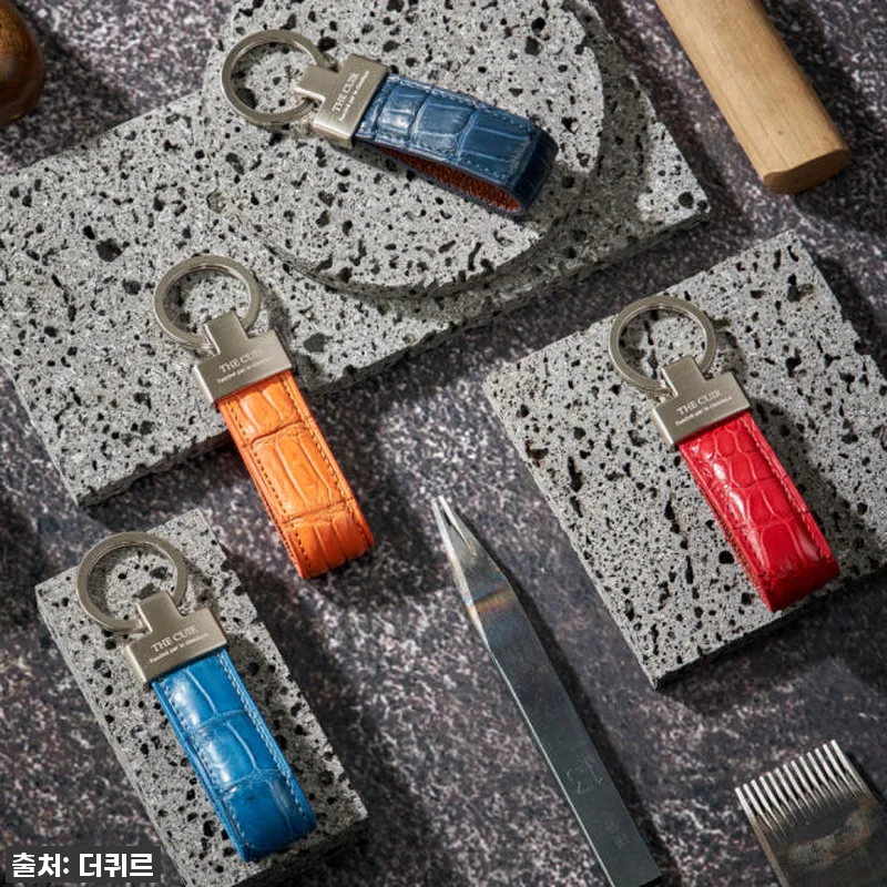 남친 선물로 대박! 더퀴르 악어가죽 키링, 45% 할인 중이라 이건 무조건 쟁여야 해! ✨ 5 남친 선물로 대박! 더퀴르 악어가죽 관련 이미지 1