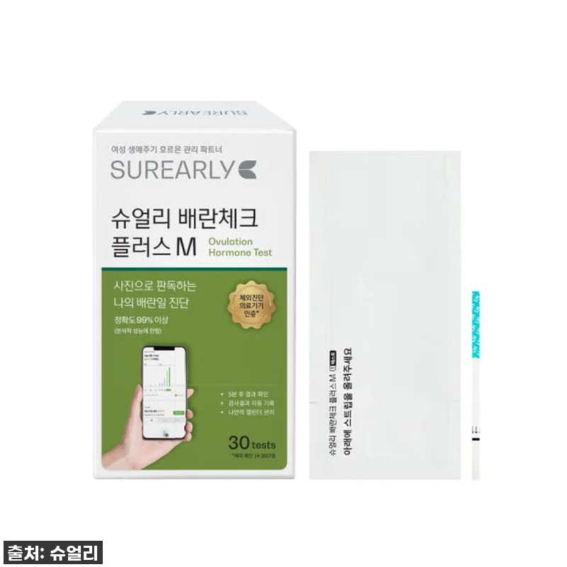 품절임박? ✨ 슈얼리 배란체크 플러스 관련 이미지 1