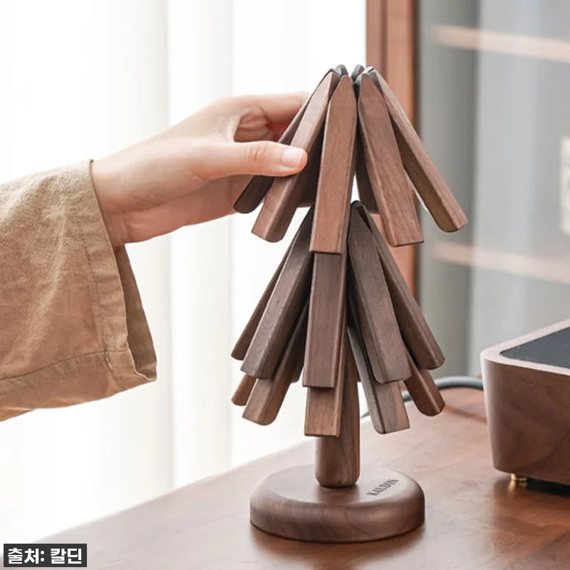 주방 감성 한 스푼? 칼딘 원목 냄비 관련 이미지 1