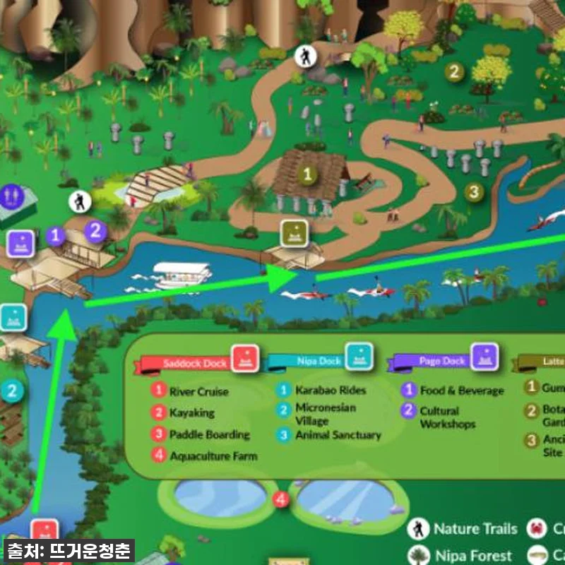 괌 여행 필수 코스? 탈로포포 리버크 관련 이미지 1