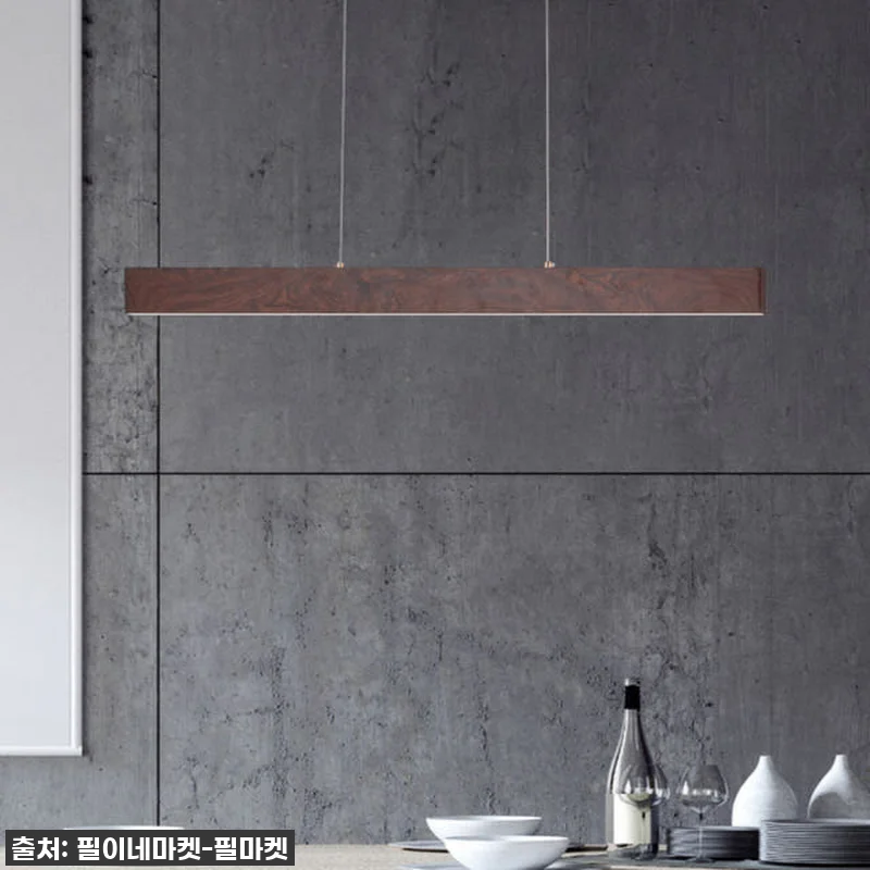 이슈템! 6인용 월넛 우드 식탁등, 관련 이미지 2