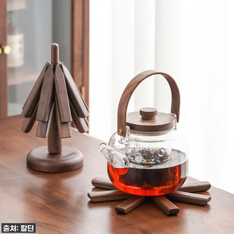 주방 감성 한 스푼? 칼딘 원목 냄비 관련 이미지 2