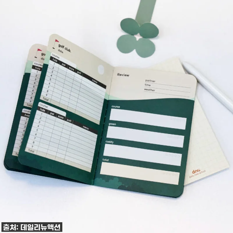 DNA 골프 스코어 카드 수첩, 이 관련 이미지 3