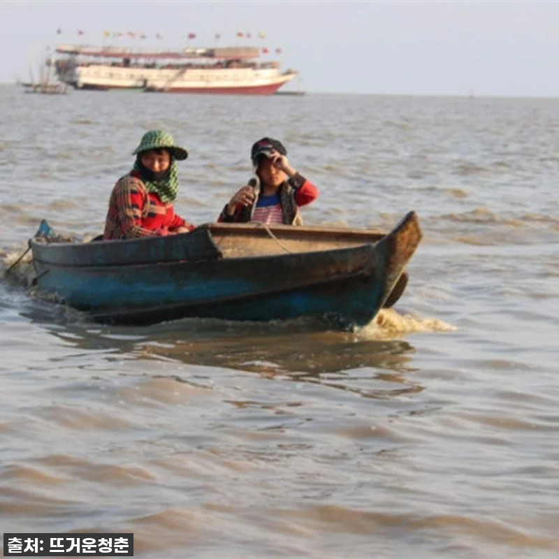 캄보디아 씨엠립 수상마을 크루즈 투어 관련 이미지 3