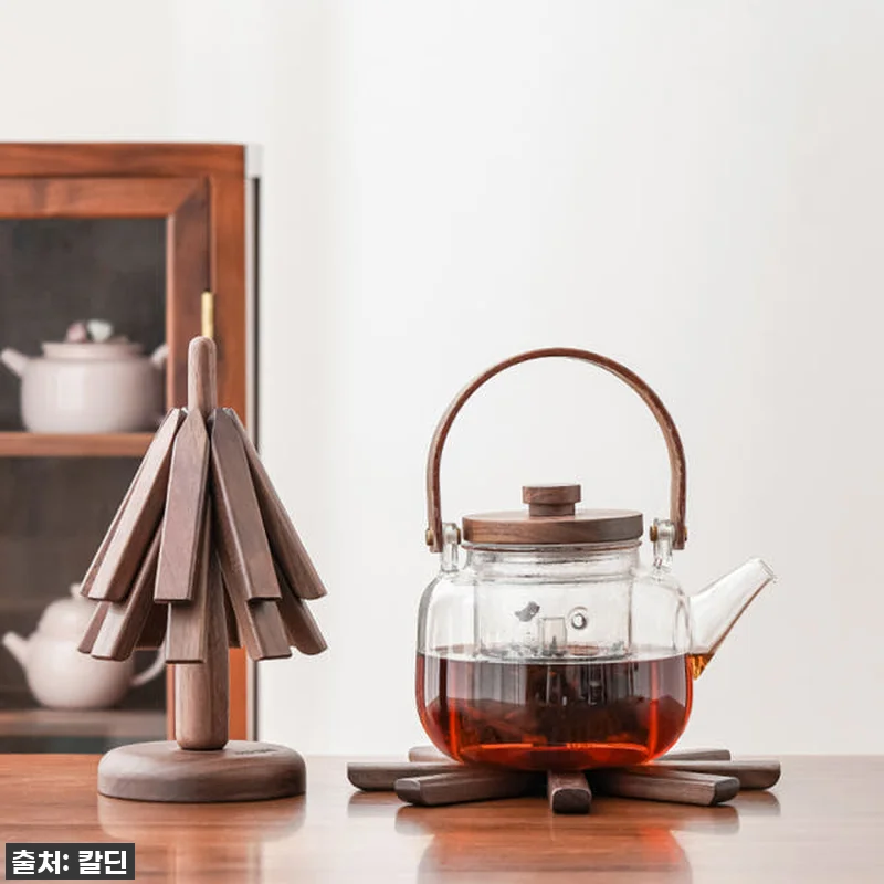 주방 감성 한 스푼? 칼딘 원목 냄비 관련 이미지 3