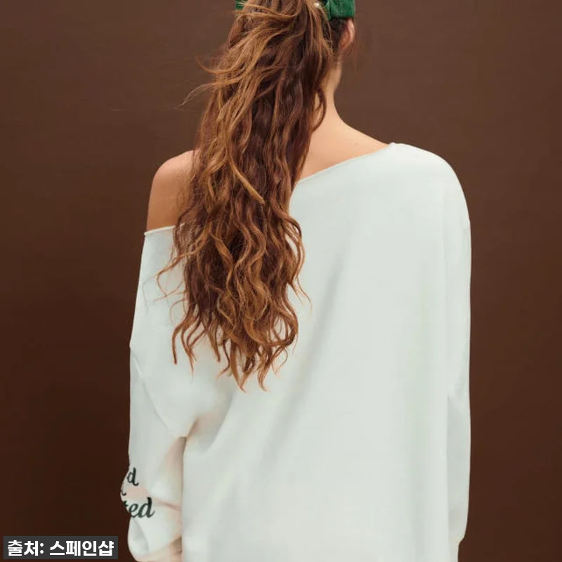 스트라디바리우스 오프숄더 맨투맨 찐후 관련 이미지 5