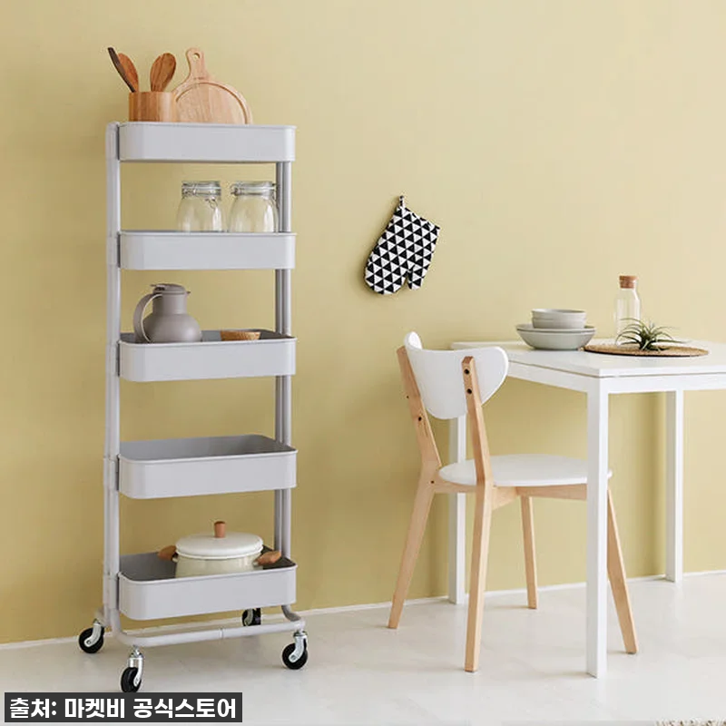 **품절임박!** 우리 집 숨은 공간까지 완벽하게 살려주는 '롬비 트롤리 카트 5단 라이트그레이' 찐후기! 17 **품절임박!** 우리 집 숨은 공간 관련 이미지 6