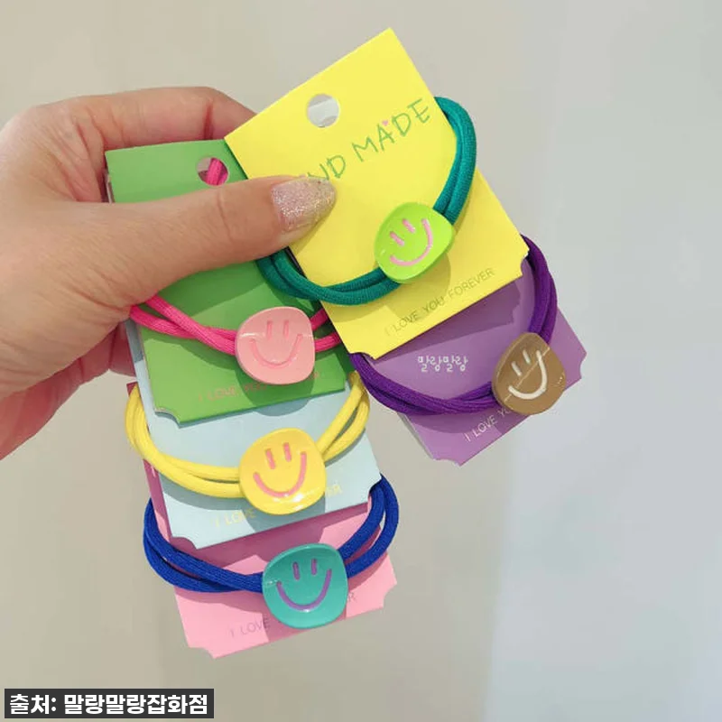올봄 찐필수템! 스마일 머리고무줄, 관련 이미지 6