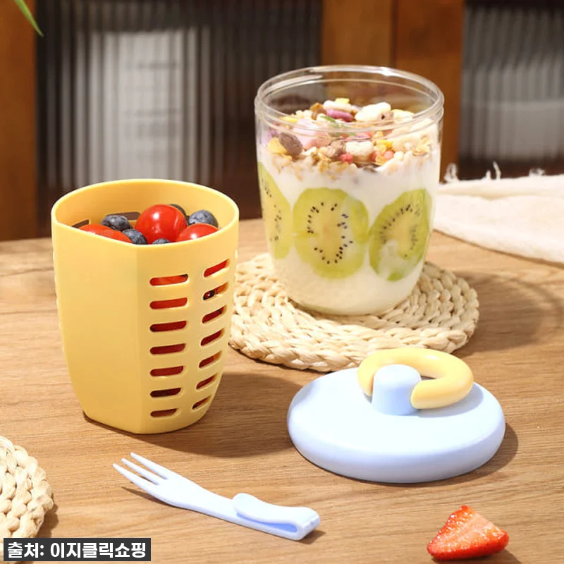 후르츠팟 핑크 과일 도시락통 찐후기: 관련 이미지 6