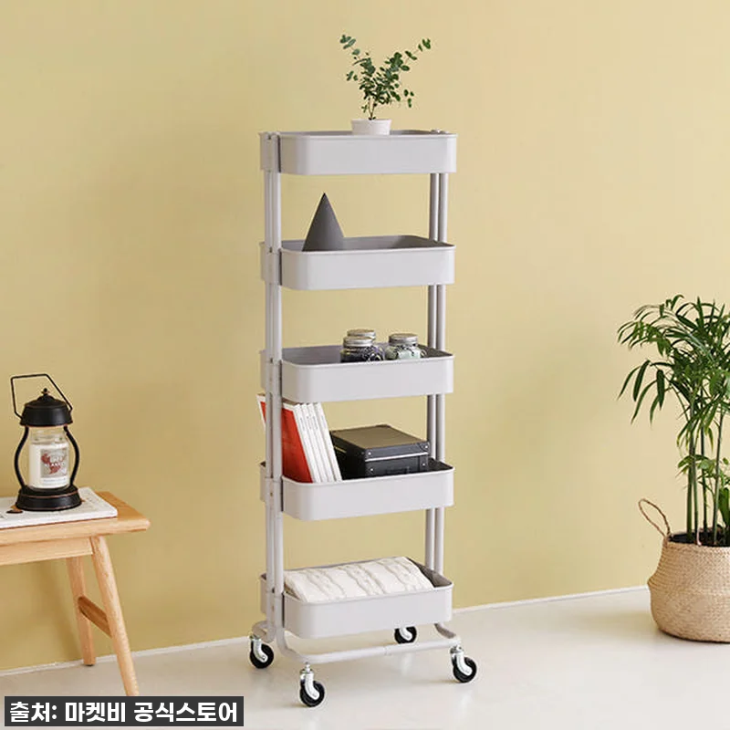 **품절임박!** 우리 집 숨은 공간까지 완벽하게 살려주는 '롬비 트롤리 카트 5단 라이트그레이' 찐후기! 18 **품절임박!** 우리 집 숨은 공간 관련 이미지 7