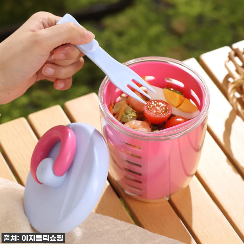 후르츠팟 핑크 과일 도시락통 찐후기: 관련 이미지 7