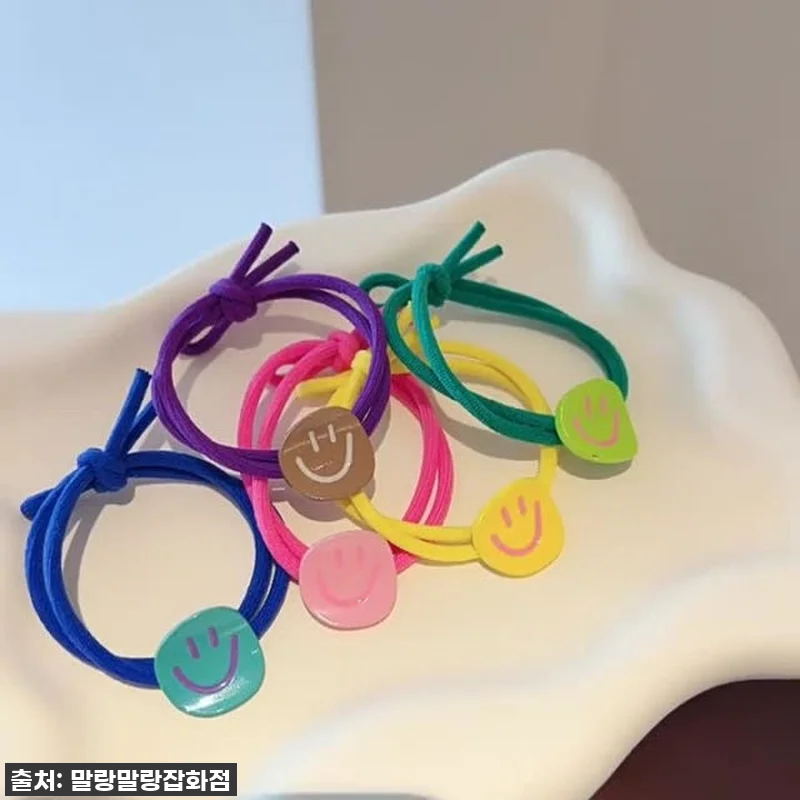 올봄 찐필수템! 스마일 머리고무줄, 관련 이미지 9