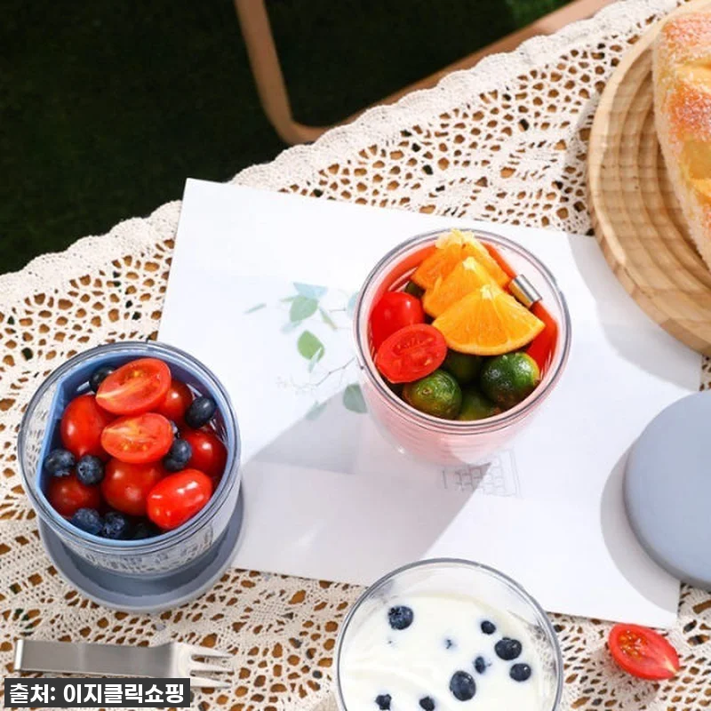 후르츠팟 핑크 과일 도시락통 찐후기: 관련 이미지 9