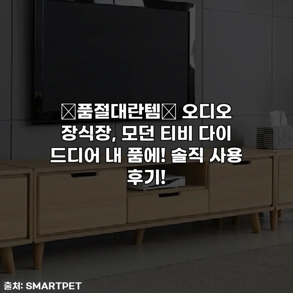 🌟품절대란템🌟 오디오 장식장, 모던 티비 다이 드디어 내 품에! 솔직 사용 후기!