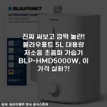 진짜 써보고 깜짝 놀란! 블라우풍트 5L 대용량 저소음 초음파 가습기 BLP-HMD5000W, 이 가격 실화?!