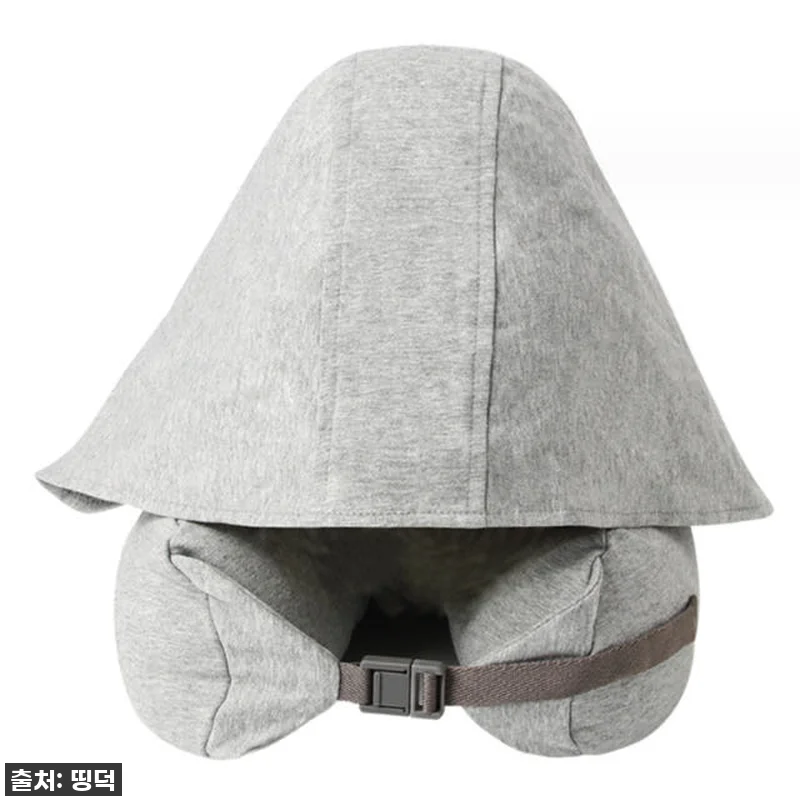 찐후기! 띵덕 후드 눈가리개 목베개, 관련 이미지 2