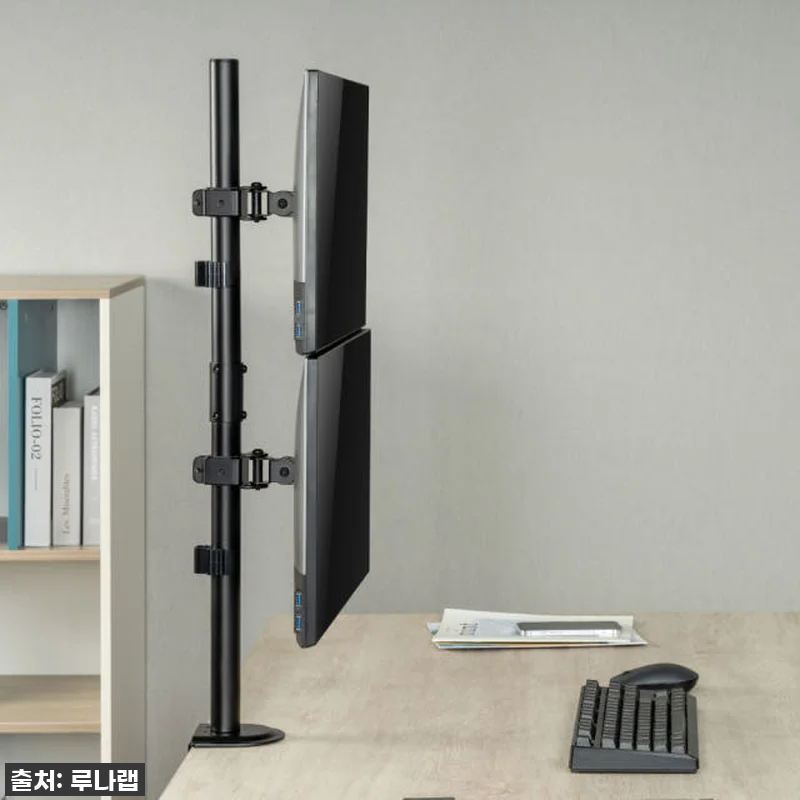 루나랩 모니터암 듀얼 거치대 세로 수 관련 이미지 2