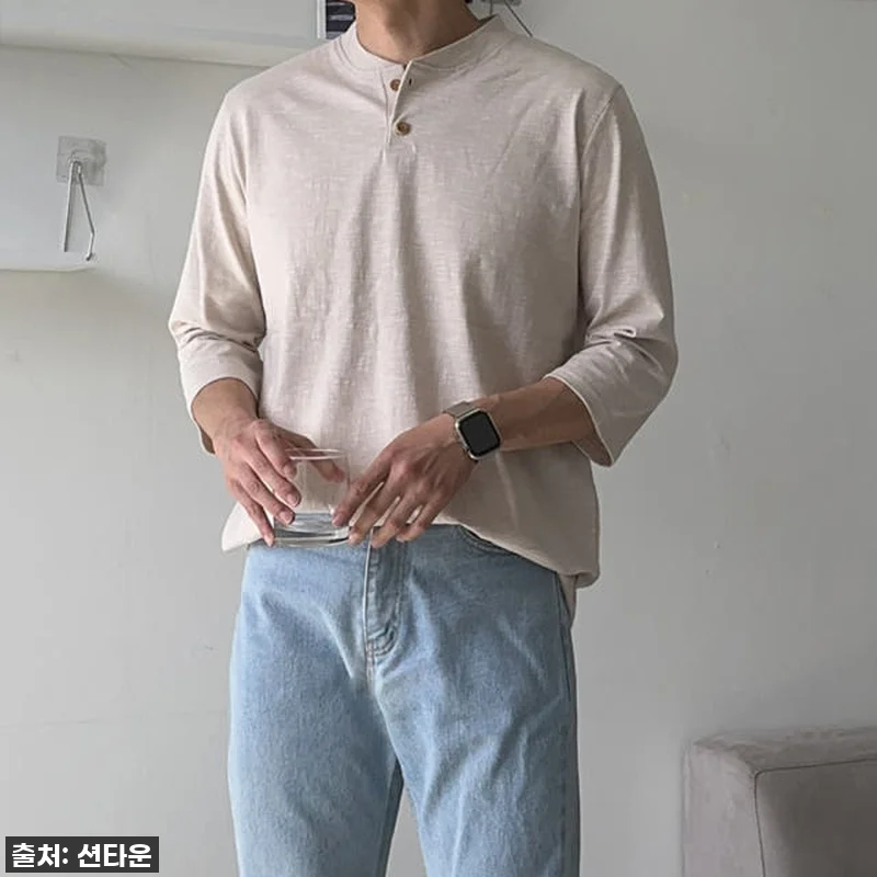 이슈템 등극! 헨리넥 오버핏 반팔티, 관련 이미지 2