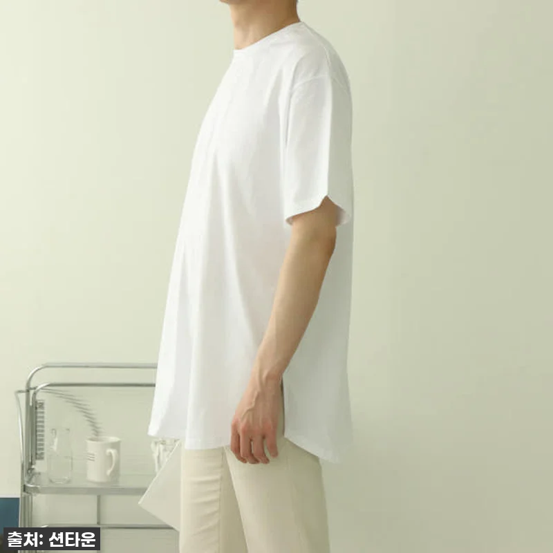 🔥이슈템 발견! 남자 오버핏 반팔티, 관련 이미지 2