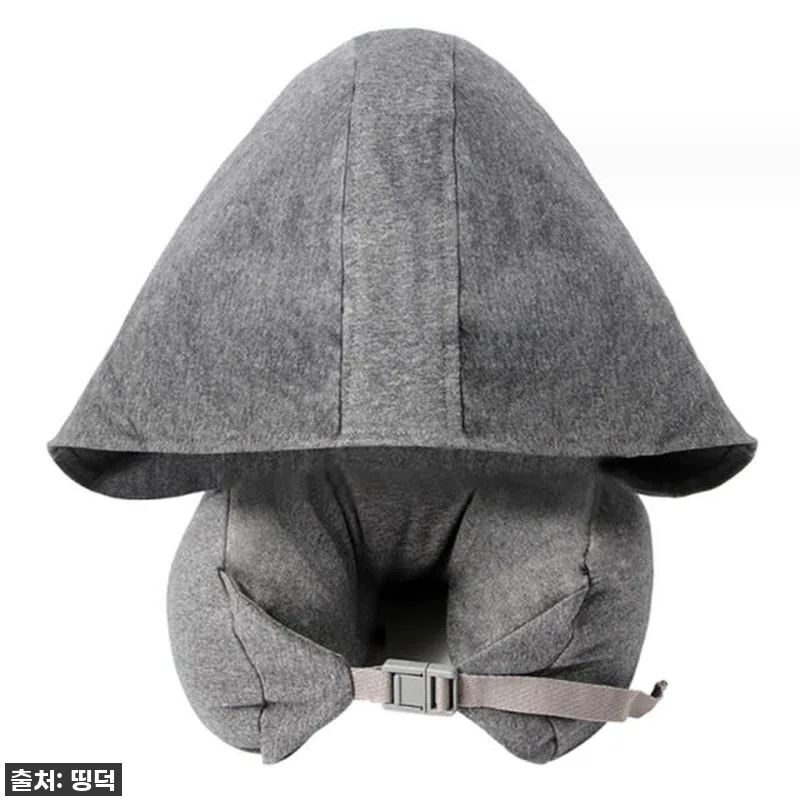 찐후기! 띵덕 후드 눈가리개 목베개, 관련 이미지 3