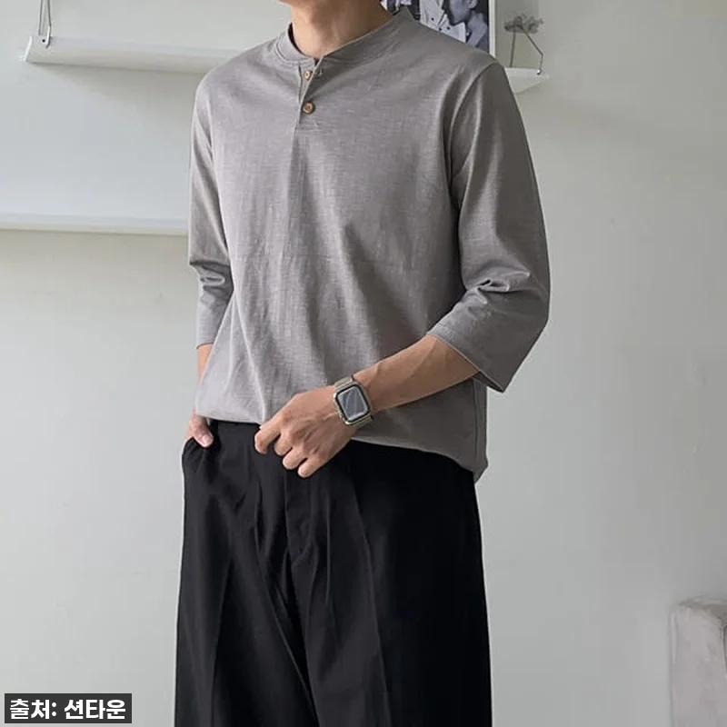 이슈템 등극! 헨리넥 오버핏 반팔티, 관련 이미지 3