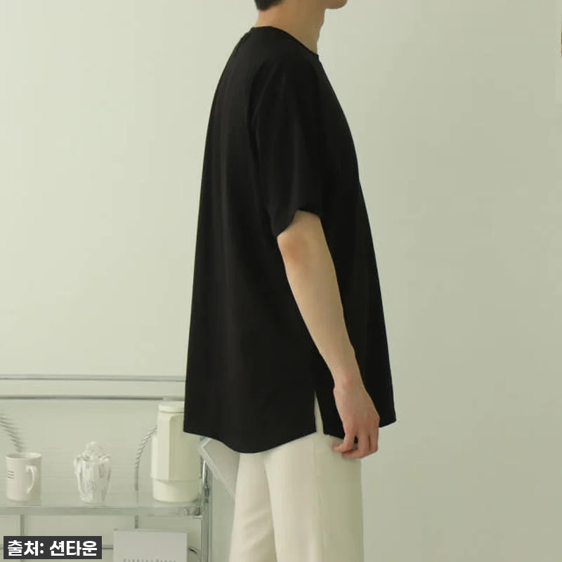 🔥이슈템 발견! 남자 오버핏 반팔티, 관련 이미지 3