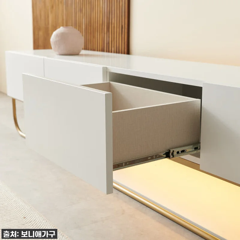 보니애가구 거실장 마리 화이트 TV 관련 이미지 4