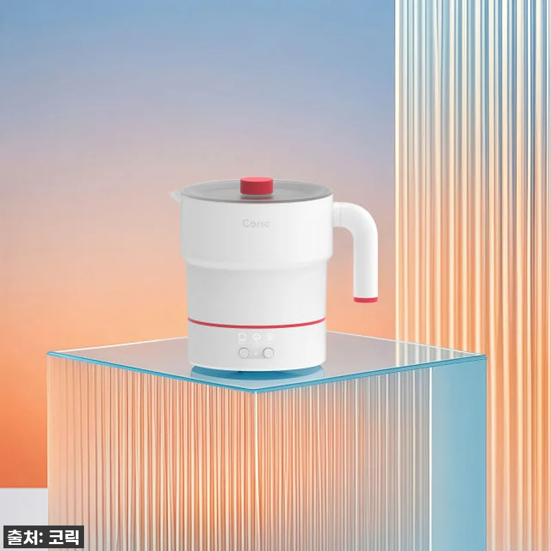 코릭 접이식 멀티쿠커 전기 포트 여행 관련 이미지 5