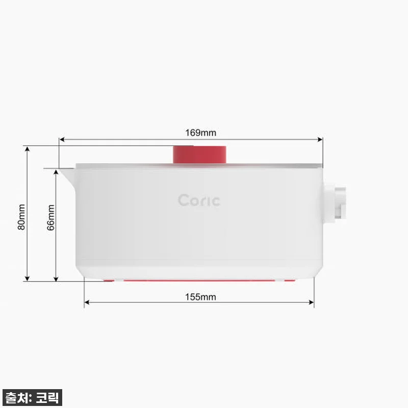 코릭 접이식 멀티쿠커 전기 포트 여행 관련 이미지 6