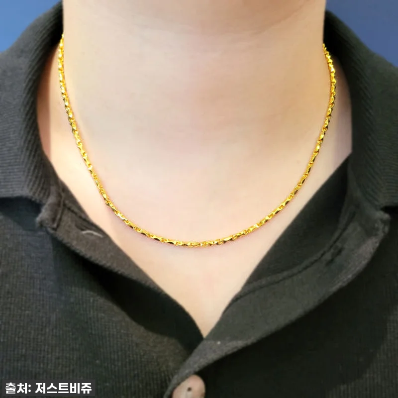 이 가격 실화? 24K 대나무 체인 관련 이미지 1