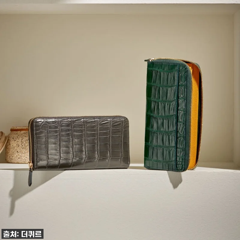 대박 할인! 더퀴르 리얼 악어가죽 명 관련 이미지 1