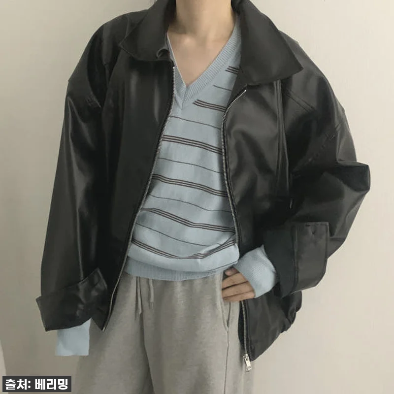 [찐후기] 품절각! 오버핏 페이크 레 관련 이미지 3