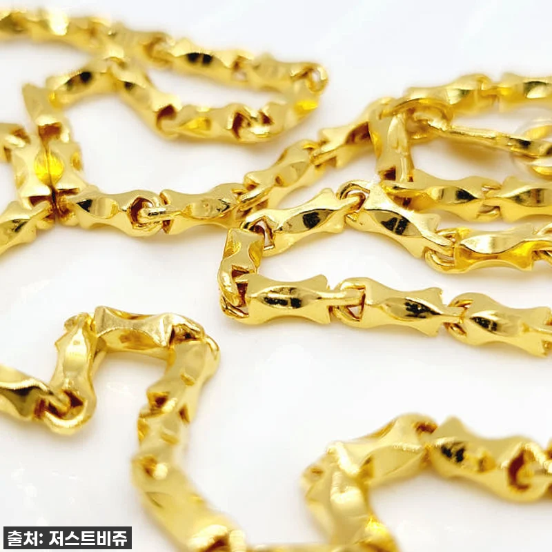 이 가격 실화? 24K 대나무 체인 관련 이미지 6