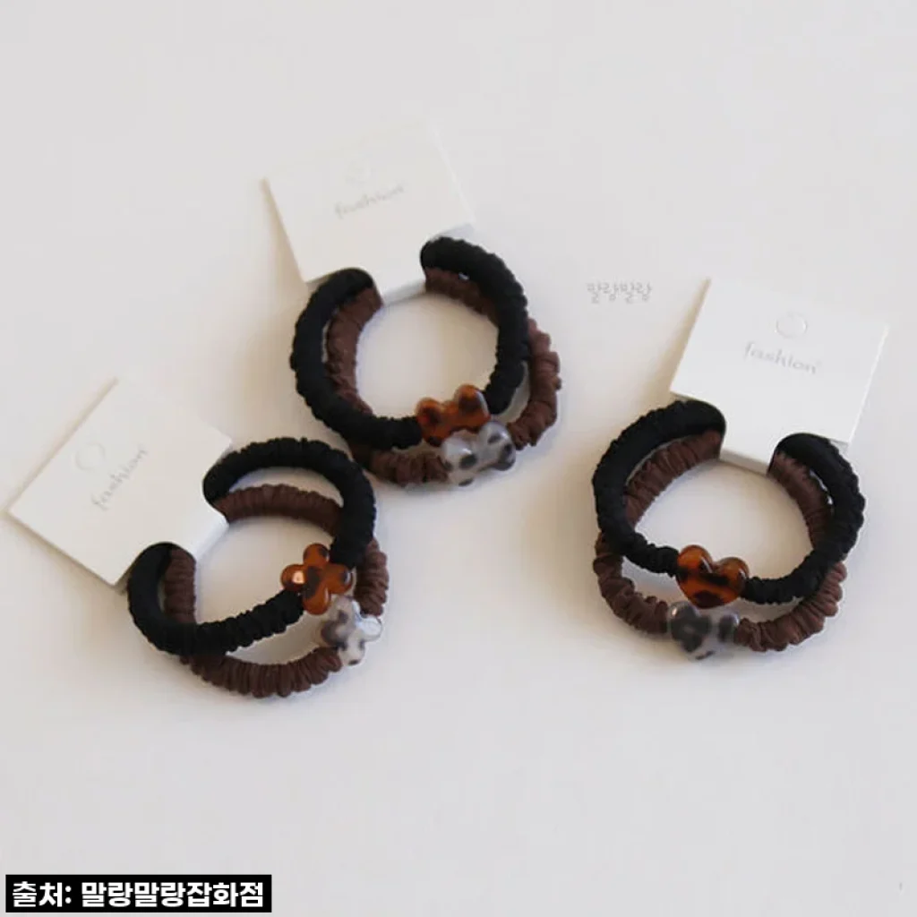 지금 이 가격은 놓치면 후회! 미니 곱창밴드 세트, 내 데일리룩에 없어서는 안 될 인생템 등극?