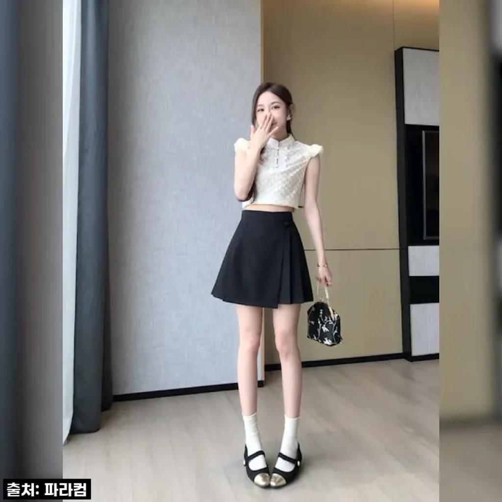 찐후기! 올여름 인생템 등극! 여성 A라인 플리츠스커트, 왜 이제야 만났을까?