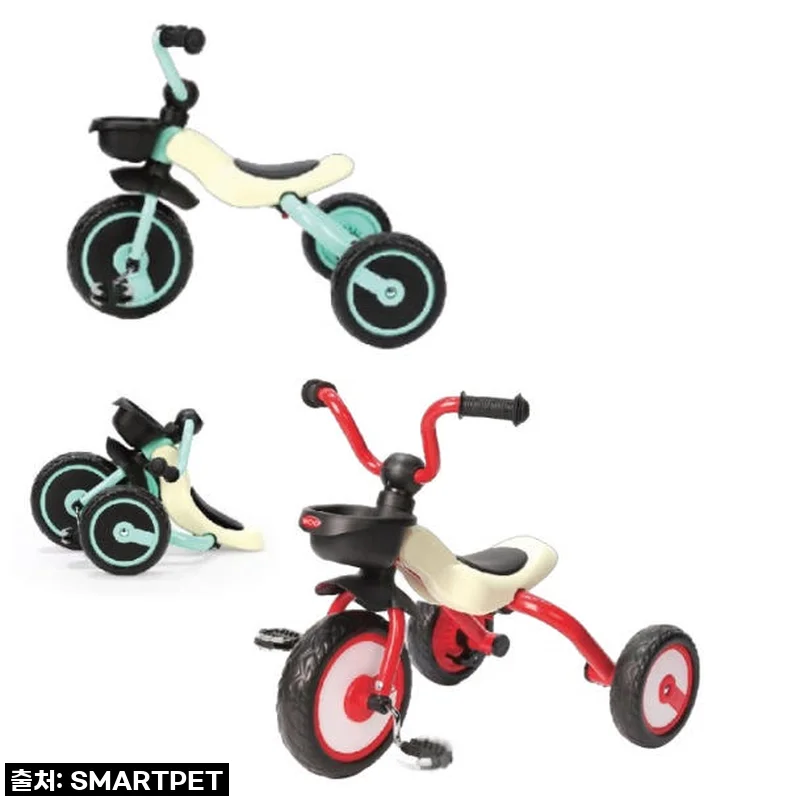 두돌아기자전거 휴대용유아자전거 유아용 유아세발자전거